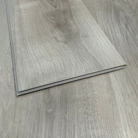 Grey Pewter Oak Luxury SPC Click Plank Flooring - Built-In Underlay Already Installed - 5.2mm Thick