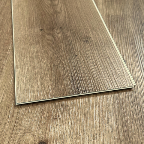 Golden French Oak Luxury SPC Click Plank Flooring - Built-In Underlay Already Installed - 5.2mm Thick