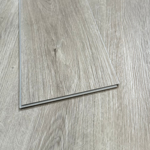 Stoney Grey Oak Luxury SPC Click Plank Flooring - Built-In Underlay Already Installed - 5.2mm Thick