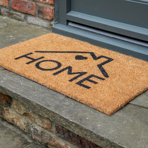 Luxury Printed Coir Door Mat - Indoor or Sheltered Outdoor Use - Various Designs