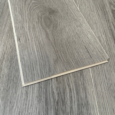 Millennium Grey Oak Luxury SPC Click Plank Flooring - Built-In Underlay Already Installed - 5.2mm Thick